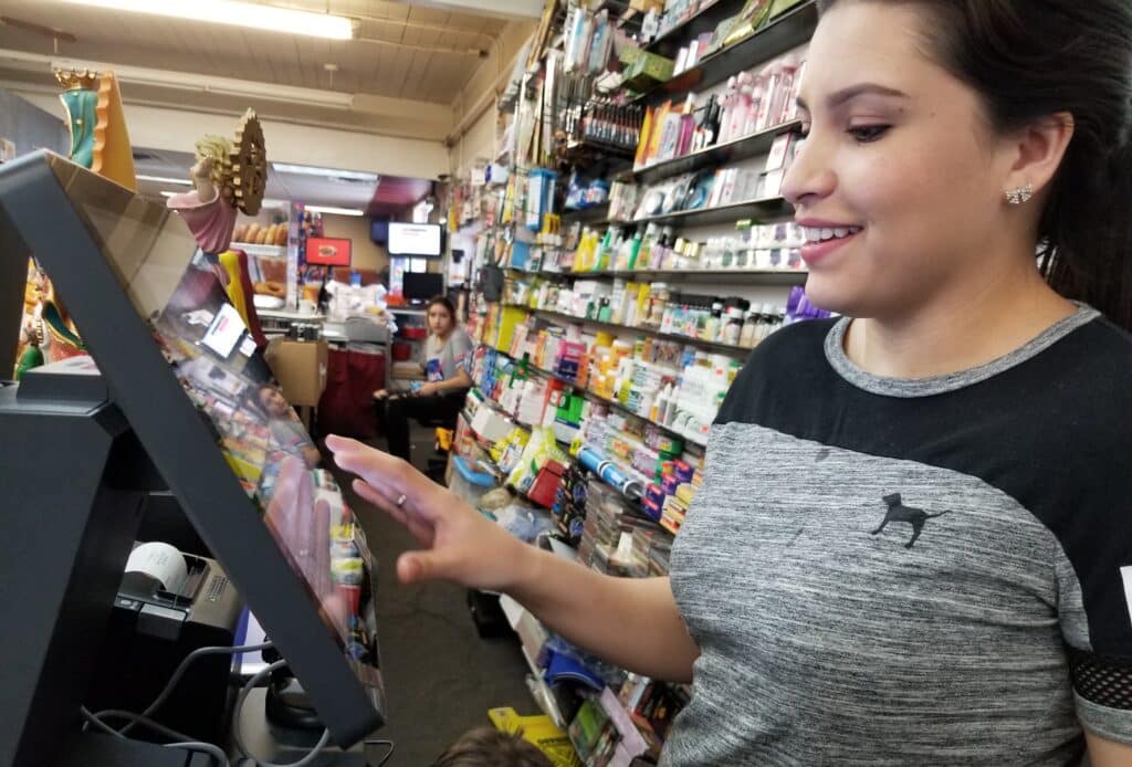 The benefits of POS systems can help you grow your business. Photo by NRS.